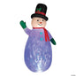 7.5 Ft Snowman Projection Lighted Inflatable Christmas Outdoor Yard Decoration