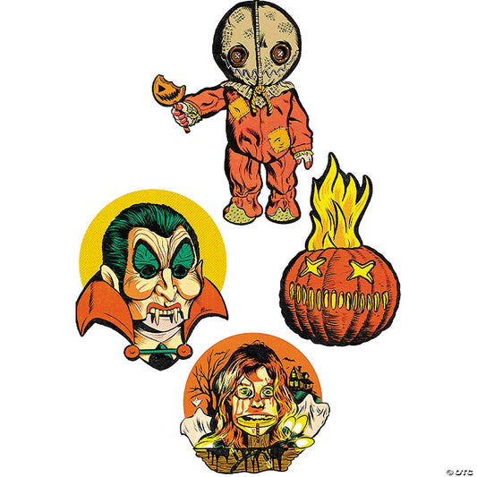 Vintage Look Trick r Treat Studios Sam Collection Halloween Wall Art Decoration