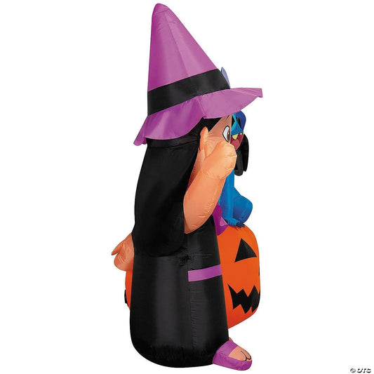 6 Ft Lilo & Stitch Pumpkin Inflatable