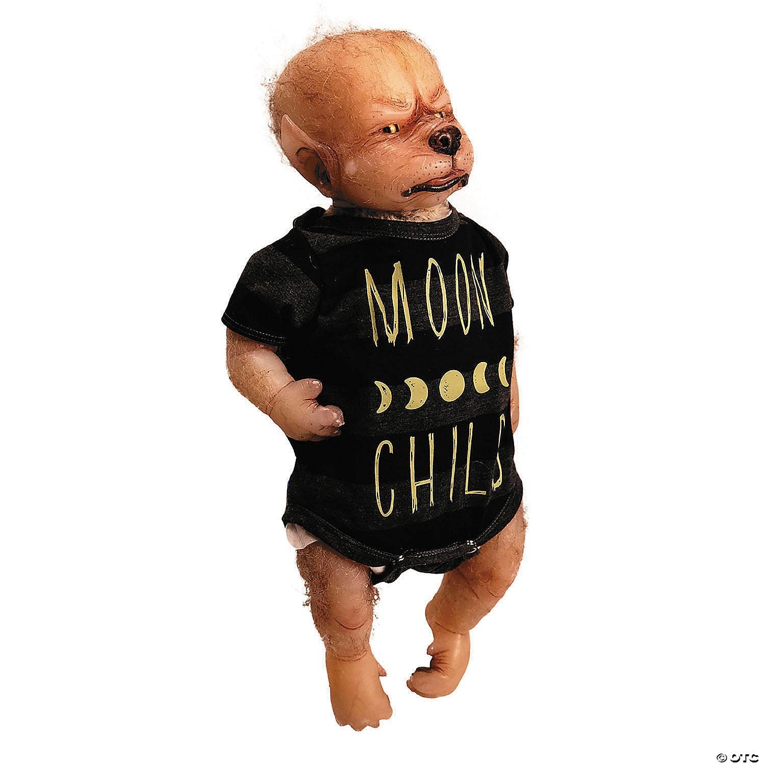 Asia Eriksen WerePups Realistic Werewolf Toby Collectible Baby Doll Horror Prop