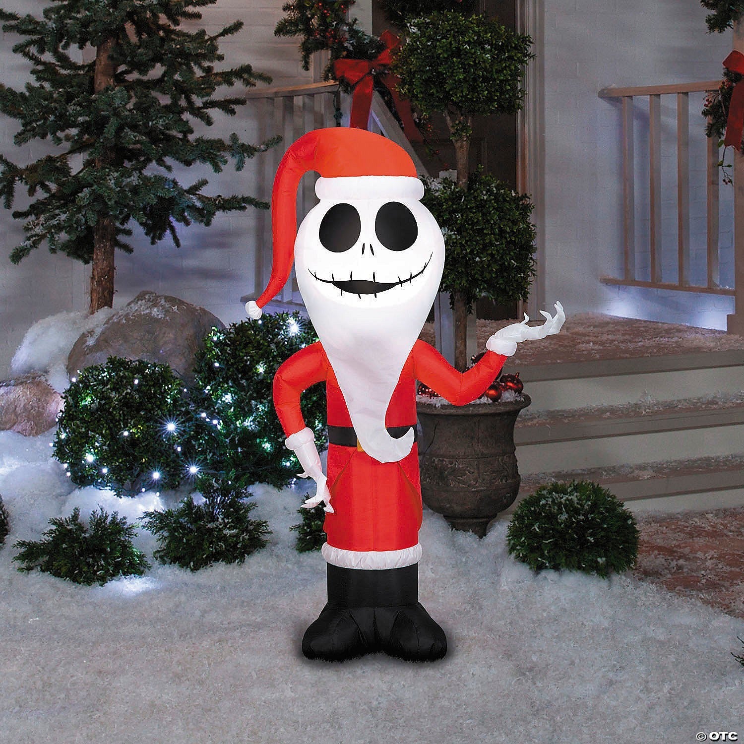 4 Ft Jack Sandy Claws Nightmare Before Christmas Inflatable