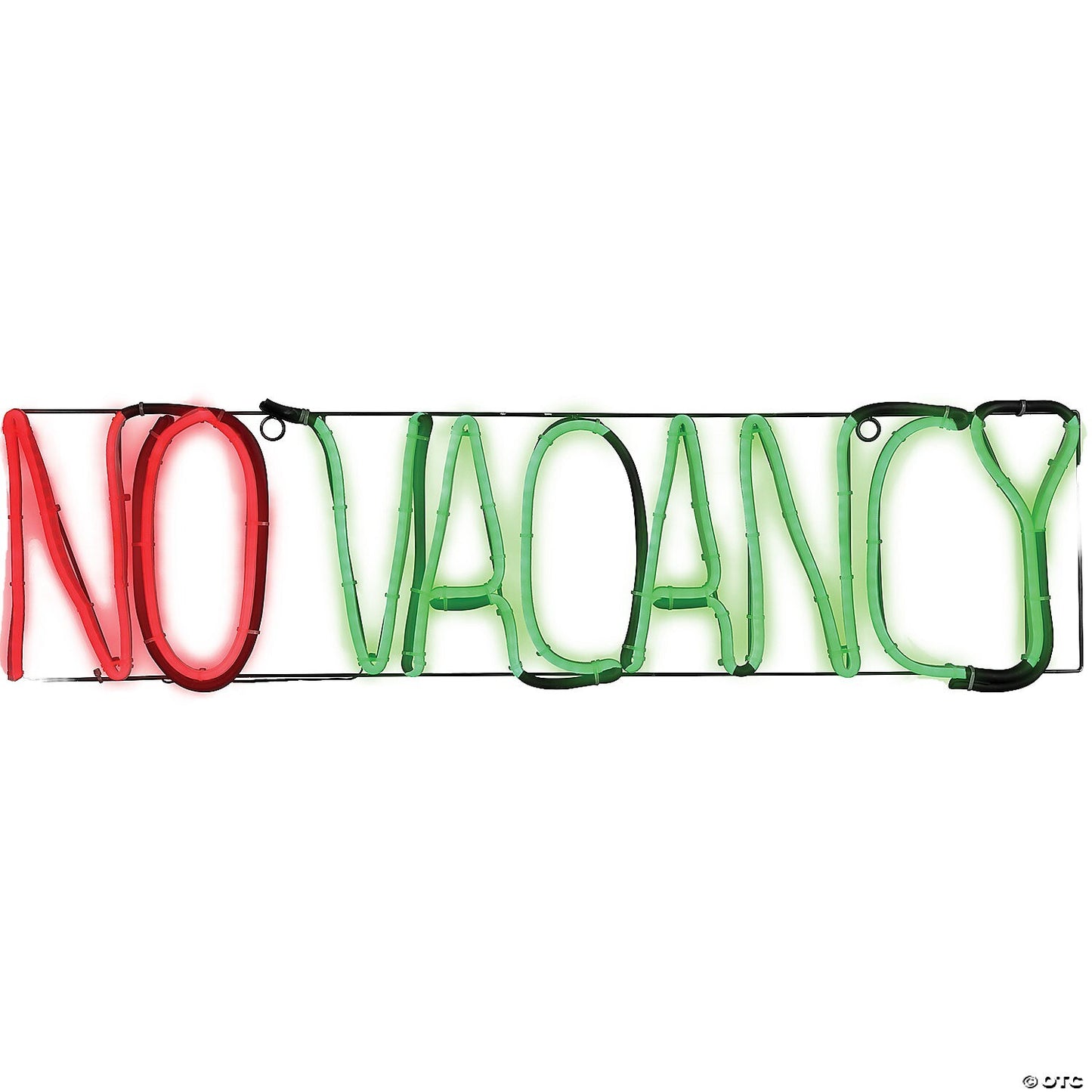 24" Lighted Neon NO VACANCY Sign LED Glo Halloween Decor Haunt Hotel Prop Psycho