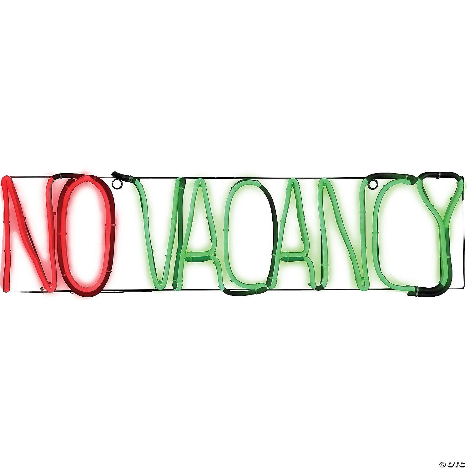 24" Lighted Neon NO VACANCY Sign LED Glo Halloween Decor Haunt Hotel Prop Psycho