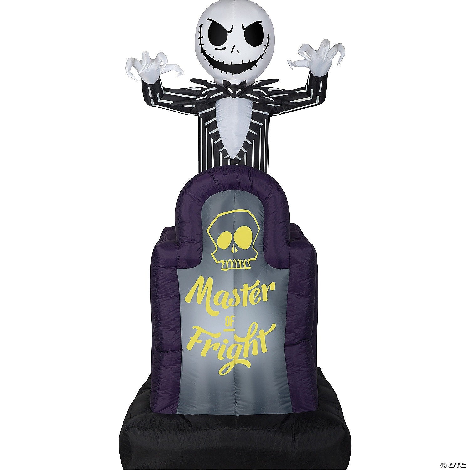 42" Jack Skellington Pop Up Animated Inflatable Outdoor Halloween Yard Decoratio