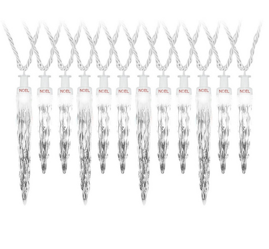 Gemmy Christmas Deluxe ColorMotion™ Icicle LED Light String Outdoor Decoration