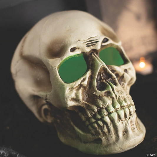 Giant Light Up Skull Halloween Outdoor Indoor Haunted Home Decoration Yard Prop