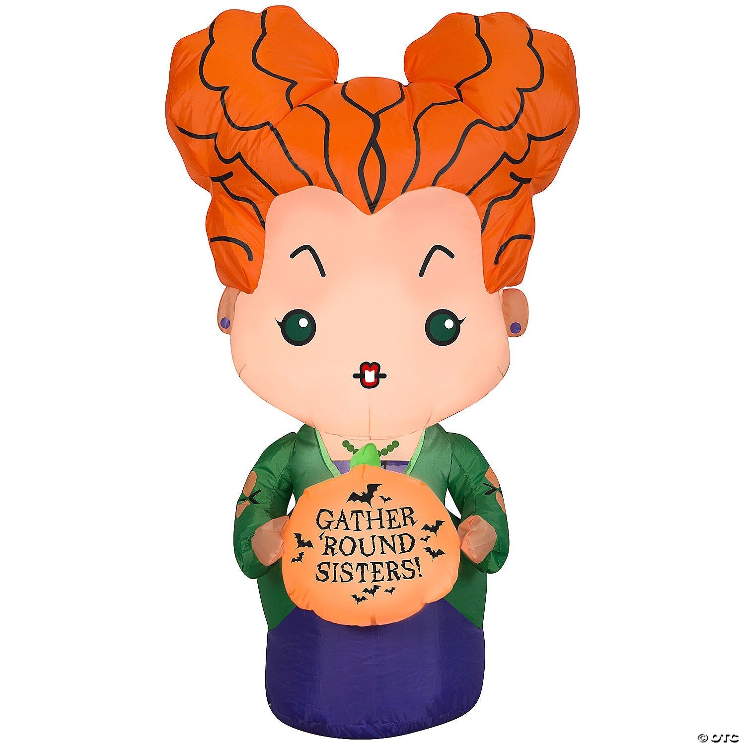 42" Hocus Pocus Winifred Inflatable Outdoor Halloween Yard Decor Airblown Disney