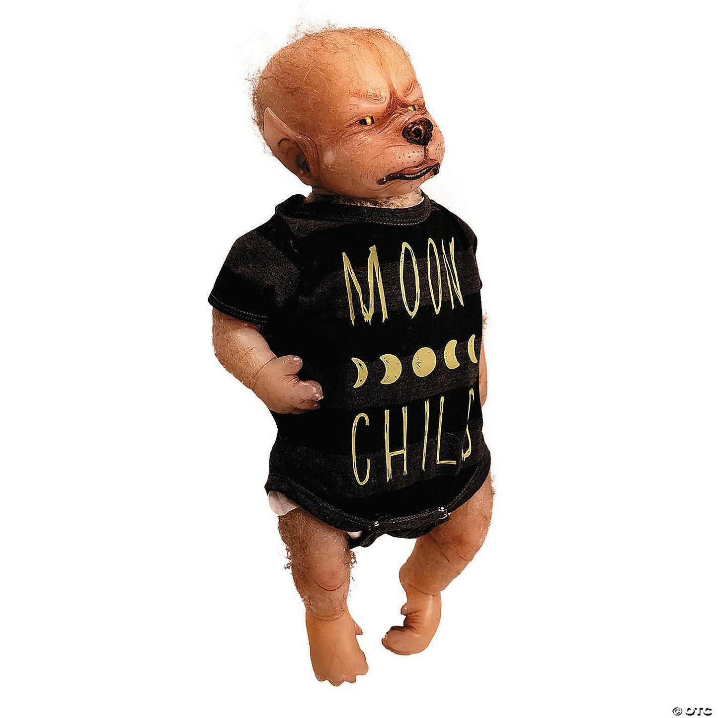 Asia Eriksen WerePups Realistic Werewolf Toby Collectible Baby Doll Horror Prop