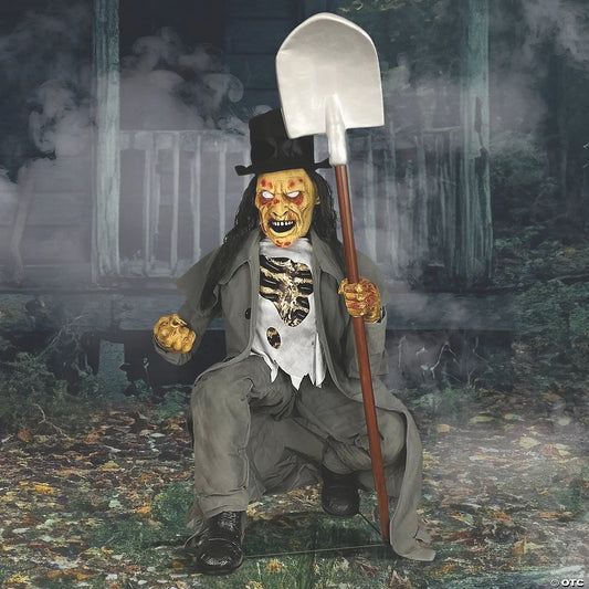 Crouching Grave Digger Bone Collector