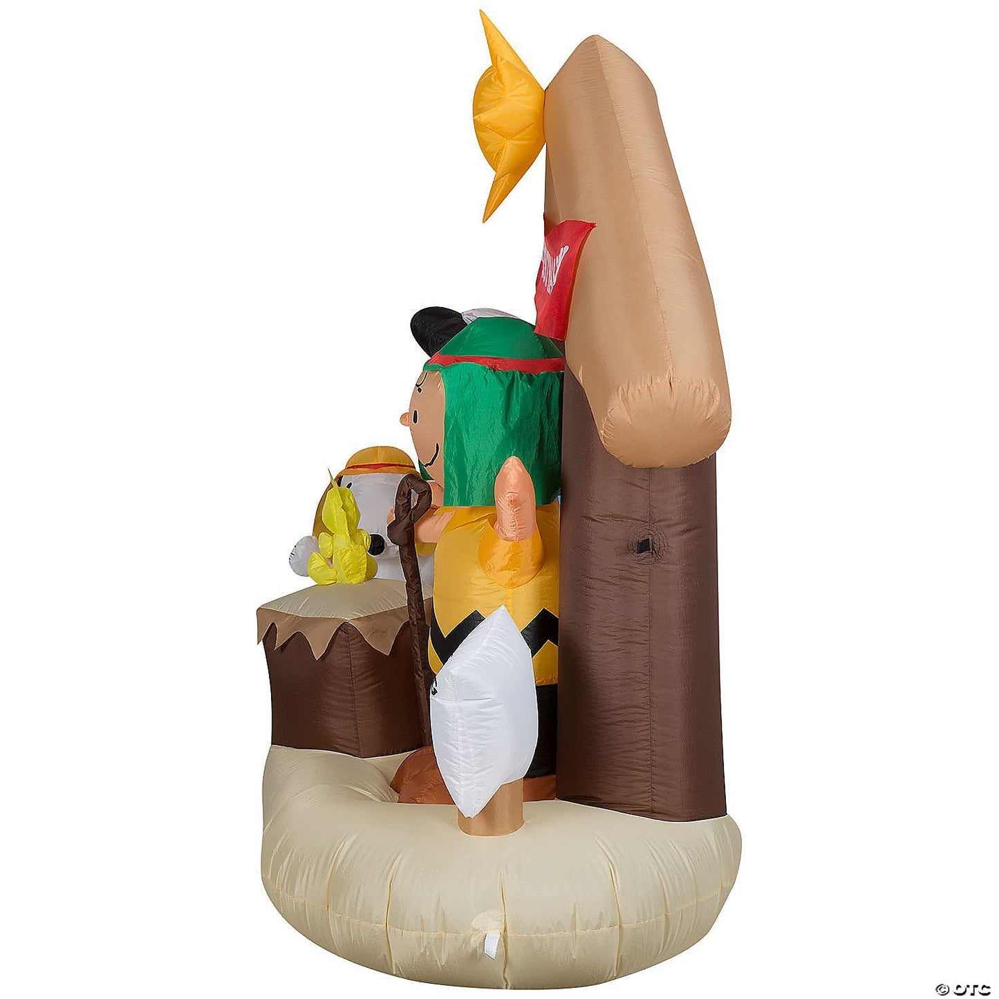 5.8 Ft Charlie Brown Nativity Peanuts Outdoor Christmas Inflatable Yard Decor