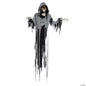 See Video! 6 Ft Hanging Reaper Animated Halloween Haunted Prop Outdoor
