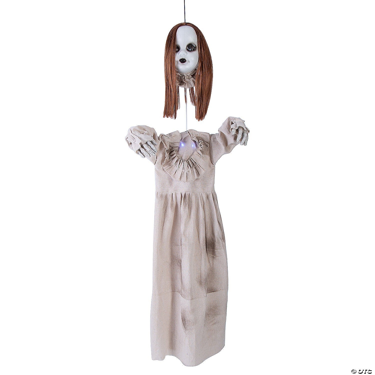 39" Headless Haunted Doll Animated Halloween Evil Spirit Decoration Prop 2025