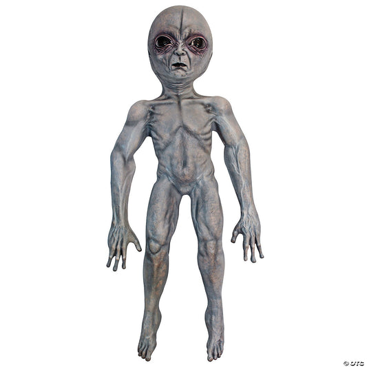 39" Area 51 Alien Prop Halloween Outdoor Haunted UFO Decoration Autopsy Latex