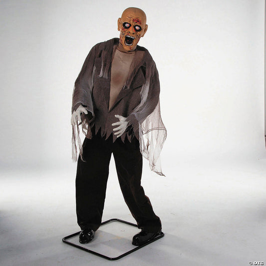 6 Ft Animated Zombie Corpse Dead Spirit Halloween Decoration Haunted Prop 2025