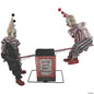 3 Ft See Saw Evil Clowns Animated Halloween Decor Outdoor Haunt Prop Clown Doll