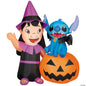 6 Ft Lilo & Stitch Pumpkin Inflatable Halloween Spirit Outdoor Decoration 2025