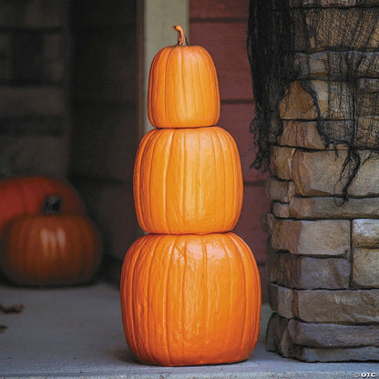 22" Nested Pumpkins Halloween Thanksgiving Fall Decoration Porch Home Outdoor