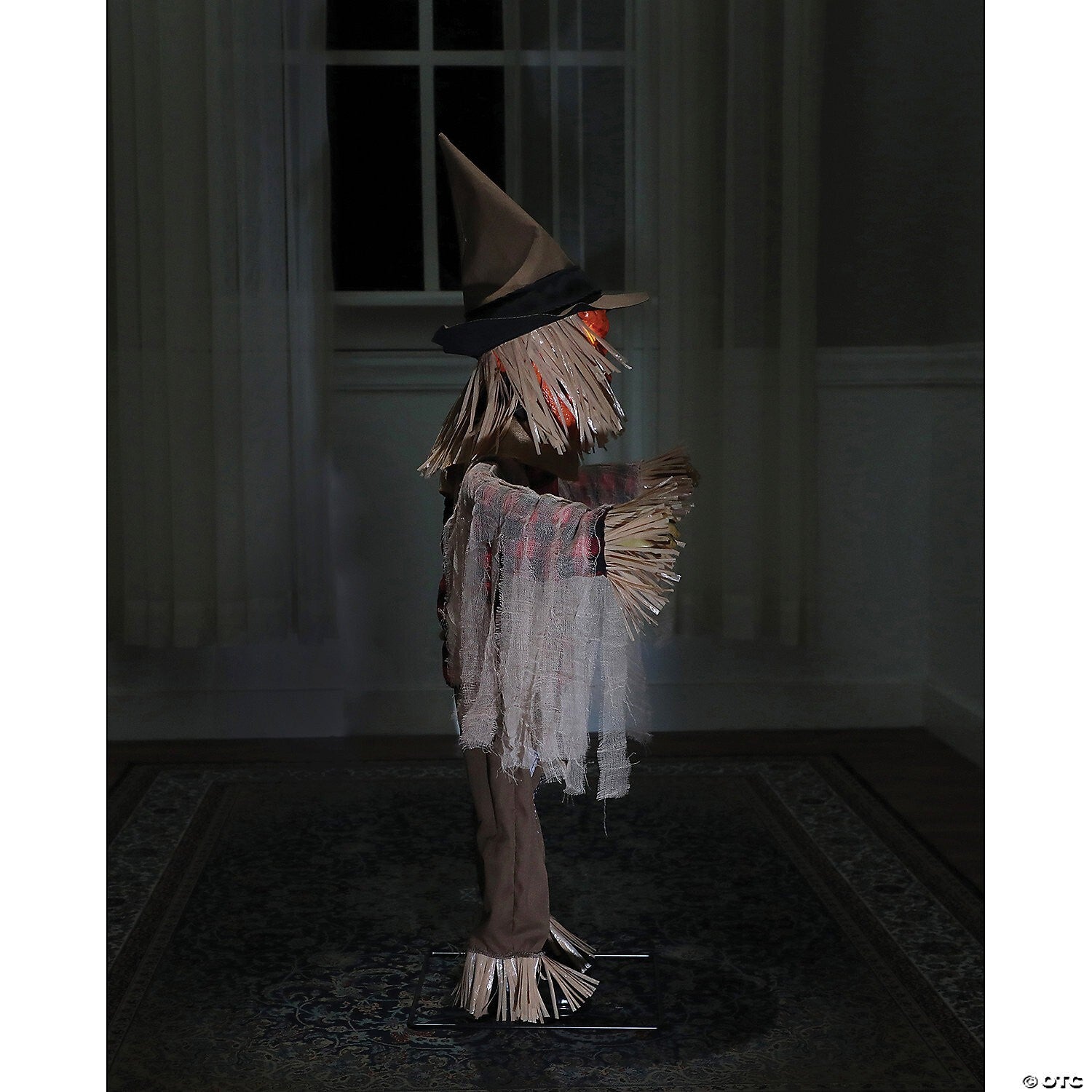 See Video! 36" Twitching Scarecrow Animated Halloween Haunted Prop Decor Outdoor