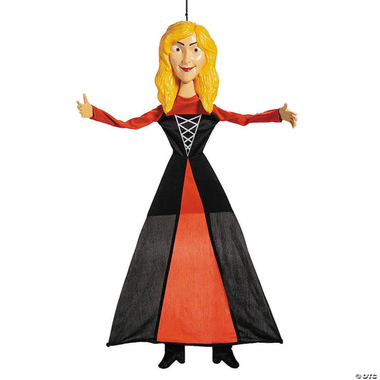 34" Hocus Pocus Sisters Sarah Sanderson Hanging Outdoor Halloween Decor Disney