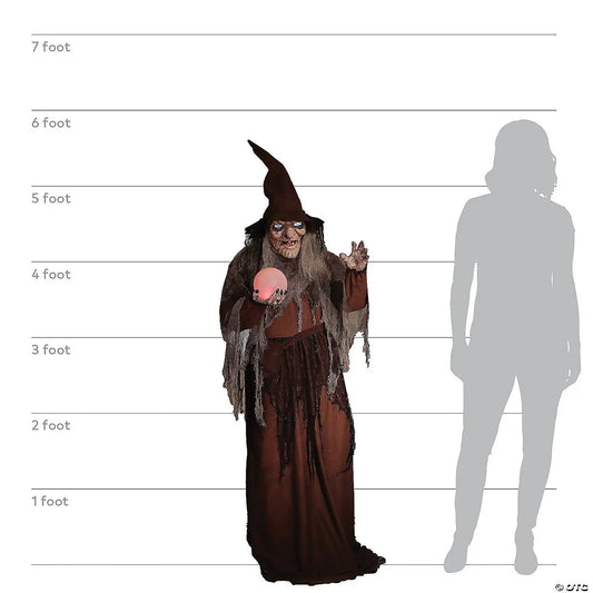 68" Soothsayer Witch Fortune Teller with Crystal Ball
