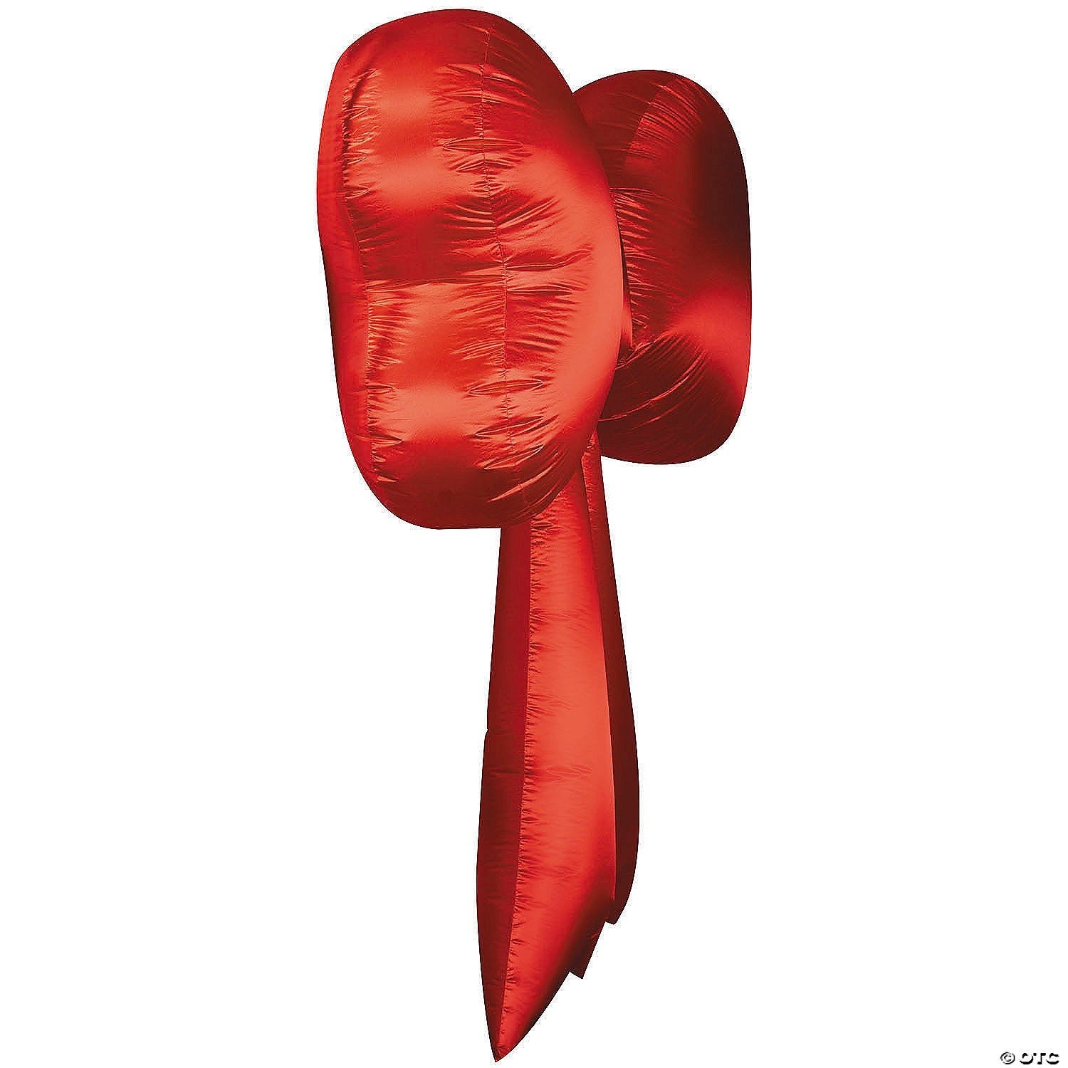 8 Ft GIANT Red Sequin Bow Christmas Lighted Inflatable Outdoor Yard Decoration