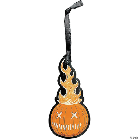Trick r Treat Studios Sam O Lantern Pumpkin Metal Ornament Halloween Christmas