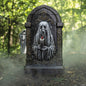 21"  Ghost Candle Tombstone Graveyard Cemetery Halloween Decor Haunt Prop Spirit