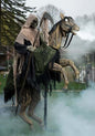 7 Ft Reapers Ride Animated Skeleton Horse Halloween Haunted Prop Sleepy Hollow
