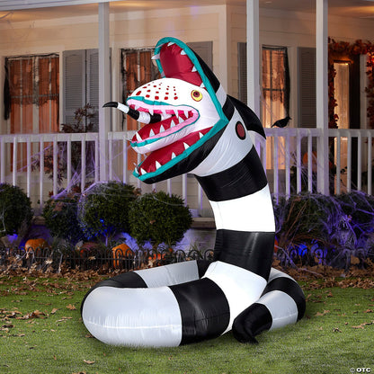 6 Ft Sandworm Beetlejuice Inflatable