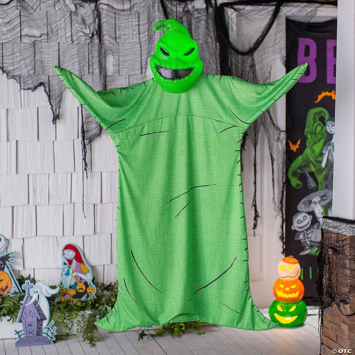 52" Oogie Boogie Animated Halloween Outdoor Decoration Prop Nightmare Christmas