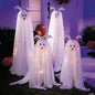 Set of 4 Halloween Standing Dog Ghost Family Light Up Decoration Porch Prop 2025
