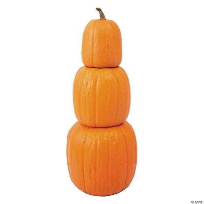 22" Nested Pumpkins Halloween Thanksgiving Fall Decoration Porch Home Outdoor