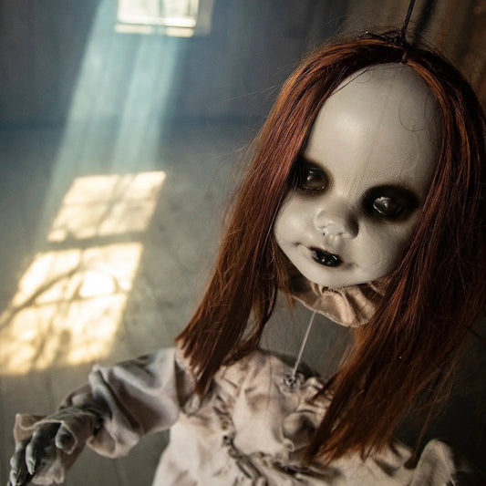 39" Headless Haunted Doll - Animated Halloween prop decoration