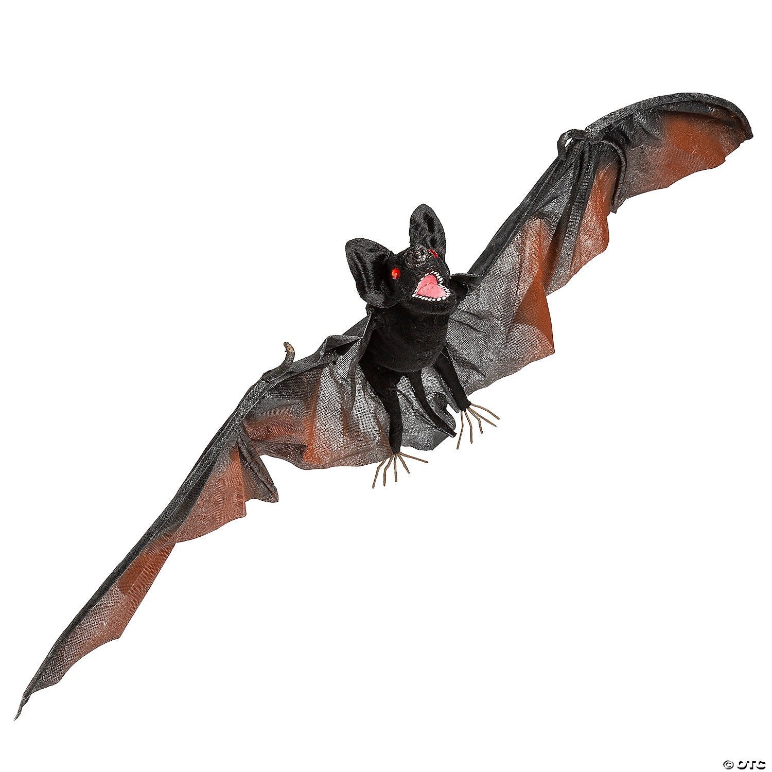 GIANT! 4 Ft Hanging Vampire Bat Halloween Haunted Spirit Decoration Prop Foam