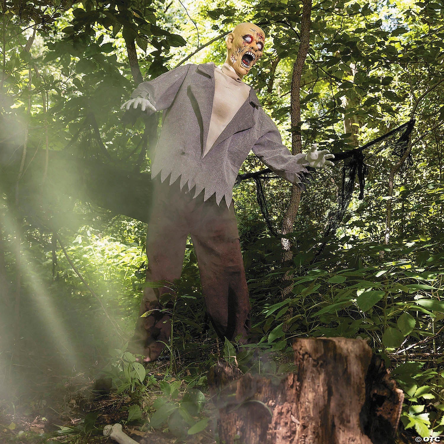 6 Ft Animated Zombie Corpse Dead Spirit Halloween Decoration Haunted Prop 2025