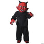 Little Devil Monster Kid Prop Krampus Halloween Posable Decor Haunted Distortion