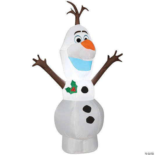48" Frozen Olaf Inflatable Christmas Outdoor Yard Decoration Disney Holiday