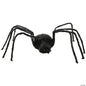 GIANT 80" Black Spider Posable Halloween Haunted Outdoor Decoration Yard Prop
