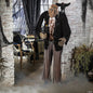 See Video! Life Size Animatronic Butler Animated Halloween Haunt Talking Prop