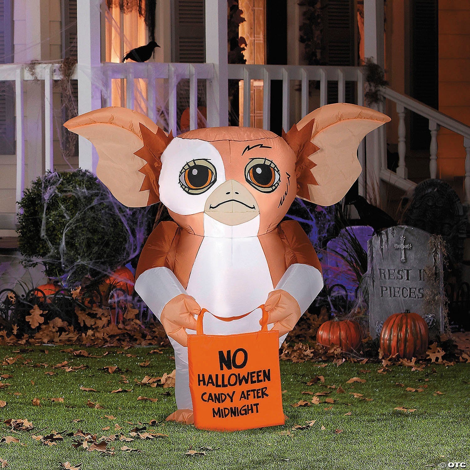 42" Gizmo Gremlins Airblown Inflatable Outdoor Halloween Yard Decoration Lighted