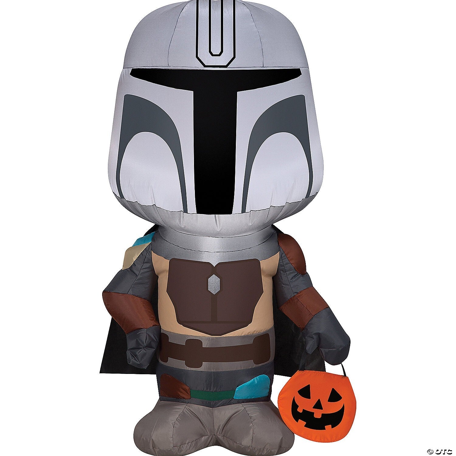 42" Mandalorian Inflatable Outdoor Halloween Yard Decoration Airblown Star Wars