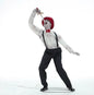 See Video LifeSize Sword Swallower Animated Halloween Haunt Prop Carnival Clown