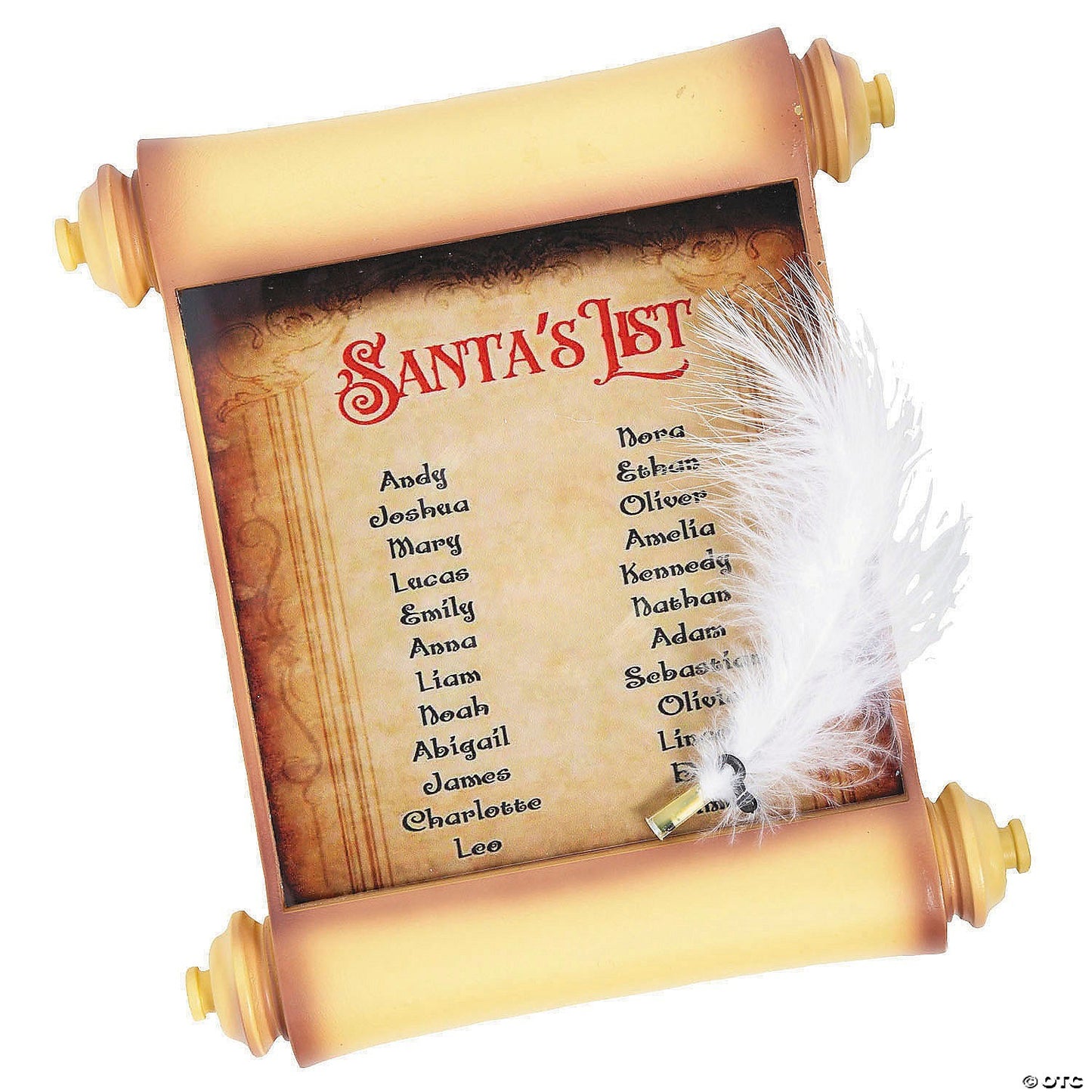 Animated Santa's List Book Lighted Musical Christmas Decoration Home Display