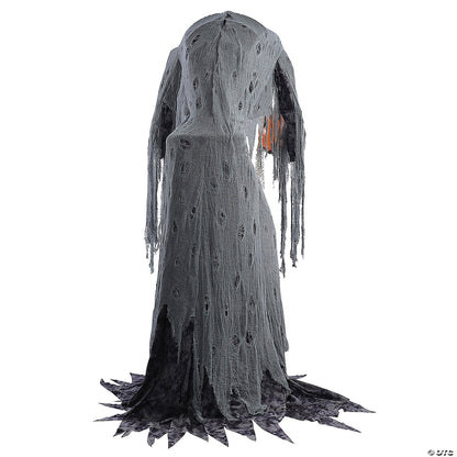 LifeSize 7 Ft Prowling Jack Skeleton Animatronic Halloween Haunted Prop Animated