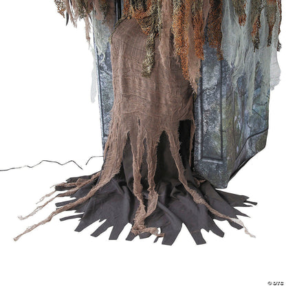 7 Ft Soul Collector Skeleton Animated Graveyard Halloween Spirit Haunt Prop 2025