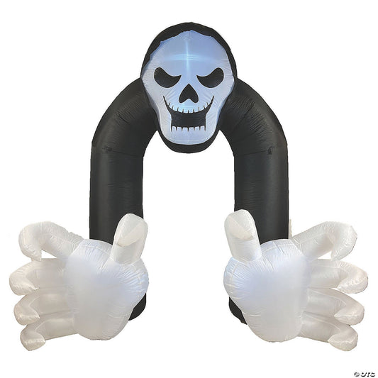 13 Ft Reaper Archway Inflatable Outdoor Halloween Yard Decoration Airblown Grave
