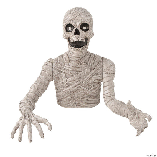 LifeSize Graveyard Mummy Corpse Torso Halloween Outdoor Decor Yard Haunt Prop