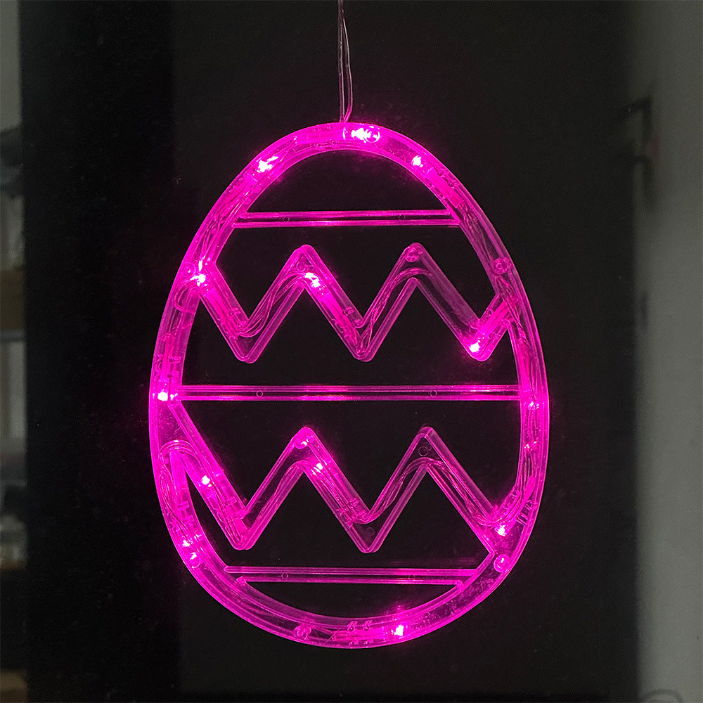 Hanging LED Easter Egg Window Lights – Battery Operated