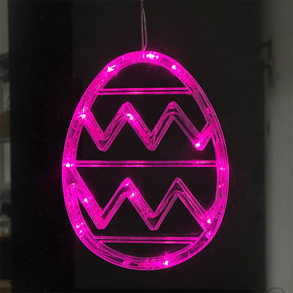 Hanging LED Easter Egg Window Lights – Battery Operated