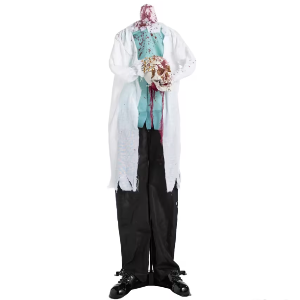 5 Ft. 2 in. Headless Doctor Animated Halloween Prop